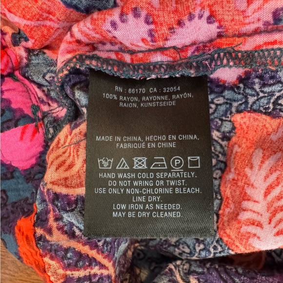 Anthropologie Ett Twa Wynnewood High Waisted Floral Elastic Waist Shorts - Picture 8 of 9